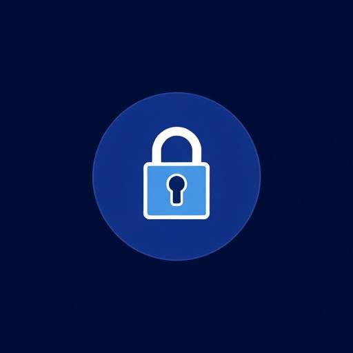 Secure lock icon, representing data security measures.